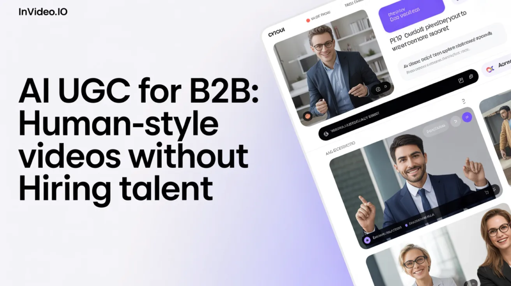 AI UGC for B2B: Human-Style Videos Without Hiring Talent